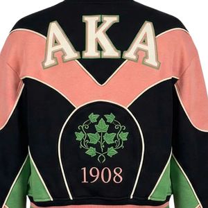 Sudadera de Forro Polar para Mujer Green Wing Racing Panel, con Estampado Gráfico, Manga Larga, Estilo Casual - Product Image 4