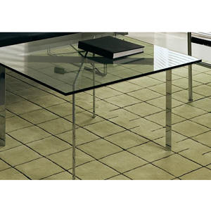 Alfombra de Lana Hecha a Mano por Diseñadores, Alfombra Moderna con Patrón Geométrico Tallado, Alfombra Verde Personalizada - Product Image 3