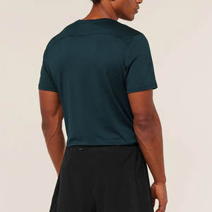 Diseña Tu Propia Camiseta, Ropa Deportiva, Tela Lisa de Seda/Algodón, Secado Rápido, Transpirable, con Logotipo Impreso, 200 Gsm, Camiseta para Hombre - Product Image 6