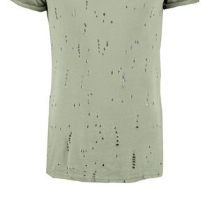 เสื้อยืดผู้ชายสไตล์วินเทจ ลุคสตรีทแวร์ ผ้าฝ้ายลำลอง แฟชั่นฤดูร้อน ทรงโอเวอร์ไซส์ รับผลิตตามแบบ (OEM) ขายส่ง - Product Image 6