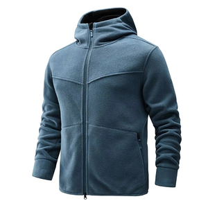 Veste polaire polyvalente pour homme avec poignets ajustables et poches zippées, idéale pour le temps froid et les activités sportives - Product Image 3
