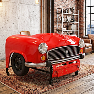 โต๊ะทำงานและเรียนหนังสือไม้เนื้อแข็งรักษ์โลกสไตล์โบราณสำหรับอุตสาหกรรม - Product Image 1