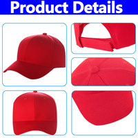 Gorras de Béisbol, Gorras Deportivas de Algodón con Logotipo Personalizado, Gorras de Béisbol Promocionales para Publicidad Empresarial, Logotipo Bordado Personalizado