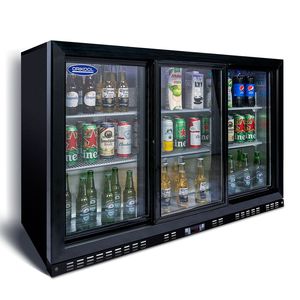 ORIKOOL Frigorifero Commerciale per Bevande da 53 Pollici, 3 Porte in Vetro, Refrigeratore da Bar per 480 Lattine di Vino e Birra, Capacità 11,3 Piedi Cubi - Product Image 1