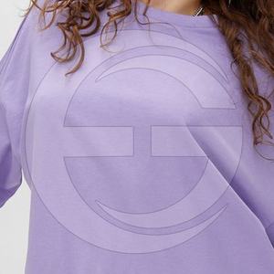 Sweat-shirt pour femme en polaire imperméable, grande taille, avec logo personnalisé, manches longues, col rond, épaules tombantes - Product Image 6