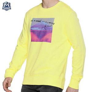 เสื้อสเวตเชิ้ตผ้าคอตตอนผสมขายดีที่สุด สกรีนโลโก้ได้ แขนยาว ผู้ชาย สีตามสั่ง ทรงเข้ารูป - Product Image 1