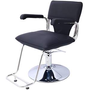 Sillón de Peluquería con Elegante Estructura de Acero Inoxidable y Bomba Hidráulica de Alta Resistencia, Silla de Barbería Moderna para Lavado de Cabello - Product Image 6