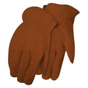 Gants de travail en cuir de vachette grainé de qualité supérieure, antidérapants, usage général, protection des mains et des bras, conduite mécanique - Product Image 2