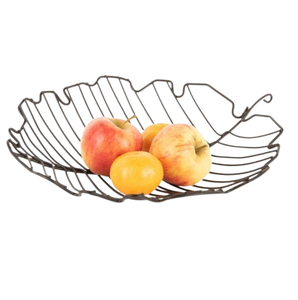 Best Design Handmade Fruit <b>Storage</b> <b>Basket</b> Black Finished Iron Metal Fruit <b>Basket</b> Kitchenware Fruit <b>Storage</b> <b>Wired</b> <b>Basket</b> - Product Image 5