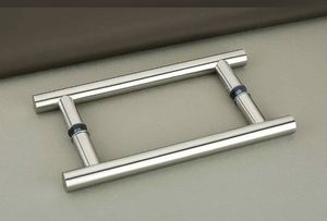 Stainless Steel <b>Handle</b> H Tube Back to Back Glass <b>Door</b> <b>Pull</b> <b>Door</b> <b>Handle</b> - Product Image 3