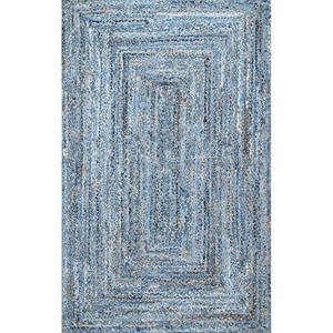 Alfombra de yute de algodón 100% para exteriores e interiores, alfombra de yute trenzada rectangular para cocina y decoración del hogar, alfombra de yute de área grande sostenible - Product Image 5
