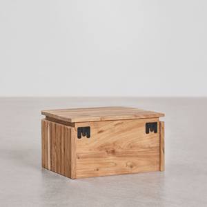 Mesita de noche rectangular Vandana Nova Optima 35x30 cm en madera de acacia Biljandi - Product Image 6