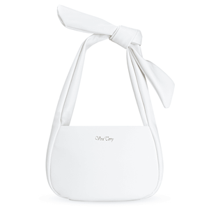 Bolso de Mano Pequeño de Cuero Vegano para Mujer con Cierre, Bolsos de Hombro Blancos para Mujer - Product Image 1