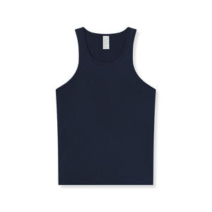 Débardeurs pour hommes en tricot 100% coton, prix de gros d'usine, doux, respirants, sans manches, décontractés, pour l'été, pour le sport, pour la salle de sport - Product Image 2