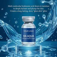 Sérum liquide pour le visage au collagène d'escargot, PDRN, HA, peptides, niacinamide, glycérine, anti-âge, éclaircissant, or 24 carats, soin de la peau coréen, OEM