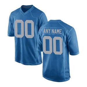 Camisetas de Fútbol Americano Personalizadas con Impresión por Transferencia de Calor, Manga Corta, 100% Poliéster Transpirable, Tallas Grandes, Logotipo Frontal, Ecológicas - Product Image 2
