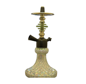 Traditional <b>Hookah</b> Shisha <b>Pipe</b> with Decorative Metal Craftsmanship for Home Lounge Café Collection and Gift Display - Product Image 6