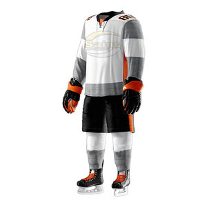 Uniforme de Hockey sobre Hielo Profesional de Color Sólido, Transpirable, de Poliéster, Último Diseño, Ropa Deportiva para Exteriores, Más Vendido - Product Image 6