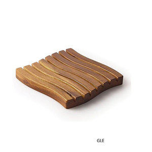 Round Wooden Coaster Set Of 6 Pcs With Wood Finished For Hot & Cold Cover Of Beverage Kitchenware Coaster Set - Product Image 1