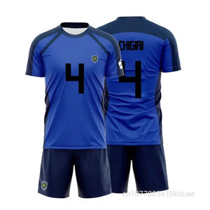 Maillot de football Anime Blue Lock Yoichi et short, ensemble 2 pièces pour hommes et enfants, impression de nom personnalisée, vêtements de sport tendance - Product Image 6