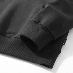 2026 High Quality <b>boys</b> Cotton fleece Custom Logo Streetwear Men's Boxy Hoodie Cotton Baggy Hoodie Heavyweight Hooded Sweatshirt - Product Image 5