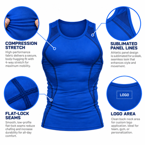 Débardeur de sport pour homme, sans manches, pour la gym, l'entraînement, le fitness, la course à pied, vêtements de sport décontractés d'été pour homme - Product Image 6