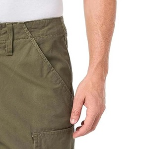 Wholesale High Quality 100% Cotton Solid Casual Mens <b>Cargo</b> <b>Shorts</b> with Custom Logo Printing Breathable Eco-Friendly & Quick Dry - Product Image 3