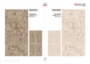 Baldosas de Porcelana Brillante Modernas de Lujo para Interiores, Antideslizantes, 60x120cm 600x1200mm 24x48 Pulgadas, para Baño y Patio - Product Image 5