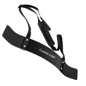 Ceinture de soutien ajustable en néoprène pour épaule et cou, ajustement universel, logo personnalisé, noir, Seamrewear - Product Image 1
