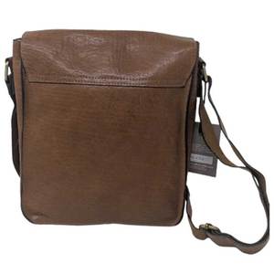 Sac messager décontracté en cuir véritable de qualité supérieure pour hommes avec fermeture à boucle portable et construction de haute qualité pour un usage quotidien - Product Image 1