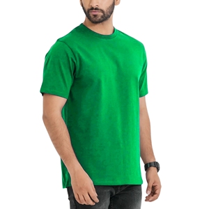Camiseta Básica para Hombre, 100% Algodón, Tejido de Punto Blanco Premium - Product Image 3
