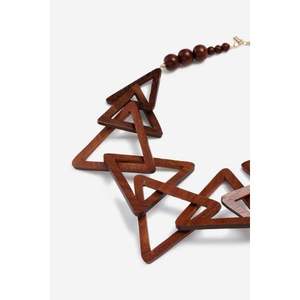 Handmade Vintage Wooden <b>Cross</b> <b>Necklace</b> <b>for</b> <b>Women</b> Crystal Fashion Accessories Jewelry - Product Image 3