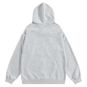 Sweat-shirts pour hommes au design parfait avec strass, 100% coton, écologiques, séchage rapide, respirants, streetwear tendance - Product Image 2