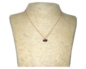 925 <b>Sterling</b> <b>Silver</b> Rose Gold Plated Natural Gemstone Minimalist Link <b>Chain</b> Pendant Necklace Bezel Setting <b>for</b> <b>Women</b>-Gift Party - Product Image 4