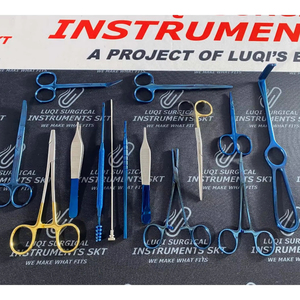 <b>General</b> <b>Plastic</b> Surgery Instrument Set | Titanium Coated Surgical Tools | Professional Grade German Hospital Clinic - Product Image 1