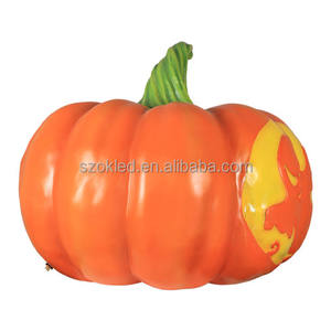 Mansión calabaza linterna vela de Halloween pequeña escoba embrujada con Pilar bruja silla <span class=keywords><strong>reclusa</strong></span> araña espantapájaros foto Op ratones - Product Image 5