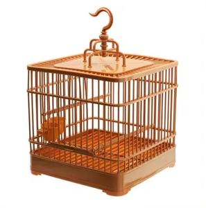 Cage à oiseaux décorative en fer et bois de couleur marron pour le jardinage, aspect antique, élégance pour votre jardin - Product Image 2