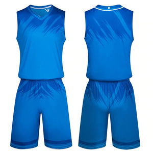 Tenue de basketball ample pour homme – Vêtements d'entraînement de haute qualité avec logo personnalisé imprimé – Maillot respirant en mesh pour équipe – Vente en gros - Product Image 1