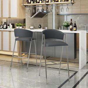 Set di 2 Sgabelli da Bar MP2, Eleganti e Resistenti per Uso Domestico o Commerciale - Product Image 4