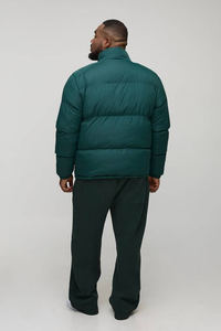 Chaqueta Acolchada de Lona para Hombre, Cálida para Invierno 2026, Venta al Por Mayor, Personalizada con Estampado Frontal, Estilo Urbano - Product Image 5