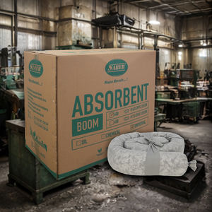 Calcetín Absorbente Universal Pequeño Boom650 para Control de Derrames de Aceite, Productos Químicos y Agua, para Mantenimiento Industrial en Fábricas y Talleres - Product Image 3