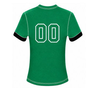 Ensemble short et maillot de football vert léger – Tenue de sport athlétique pour l'entraînement – Vêtements de sport d'équipe à manches courtes - Product Image 5