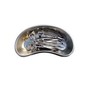 Hospital Grade 10 Inch Stainless Steel Manual Autoclavable Kidney Tray Reusable Surgical <b>Instrument</b> Dish Class I CE ISO OEM ODM - Product Image 2
