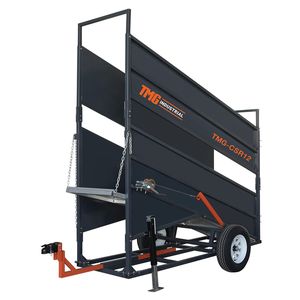 Rampa Portatile Elettrica e Manuale per Bestiame da 12 Piedi (Max.) Capacità di Sollevamento 12 Tonnellate Max. Altezza di sollevamento 600 mm - Product Image 1