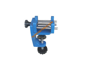 Support de boîtier de montre en fer SUNTOOLS/STIPL bleu pour outils de meulage avec pince réglable et boutons – Service de fabrication de moules - Product Image 2