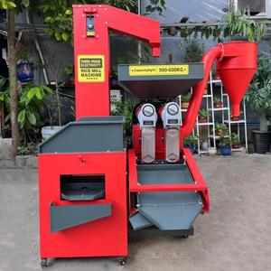 Máquina Despulpadora y Pulidora de Arroz con Motor de 8kw, Capacidad de 500kg/h, Multifuncional, 380V, Equipo Completo para el Procesamiento de Arroz - Product Image 4