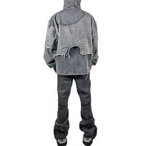 Custom Printed Double Hood Hoodie Bulk Streetwear Hoodie Private Label Manufacturing High Quality Cotton Export Supplier - Product Image 1