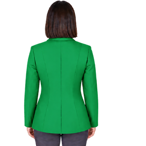 Veste d'équitation vert émeraude pour femme, coupe ajustée, blazer d'équitation professionnel, manteau de compétition équestre, vente en gros sur mesure - Product Image 2