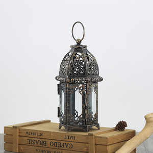 Nuovo Arrivo: <span class=keywords><strong>Lampade</strong></span> <span class=keywords><strong>a</strong></span> Olio in Metallo e Vetro Fatte <span class=keywords><strong>a</strong></span> Mano, Portacandele per Eid e Ramadan, Decorazione Festiva in Ferro - Product Image 4