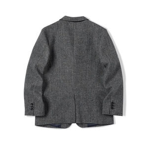 Nouvelle Collection Automne Hiver : Costume Décontracté en Laine Chevron Grande Taille pour Homme – Tendance Business Coréenne Polyvalente et Imperméable en Laine de Mouton - Product Image 3